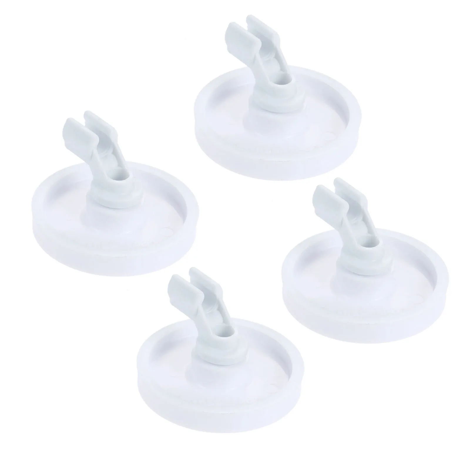 

4Pcs Dishwasher Lower Rack Roller Wheel Dishwasher Wheel Bracket Assembly 154174501