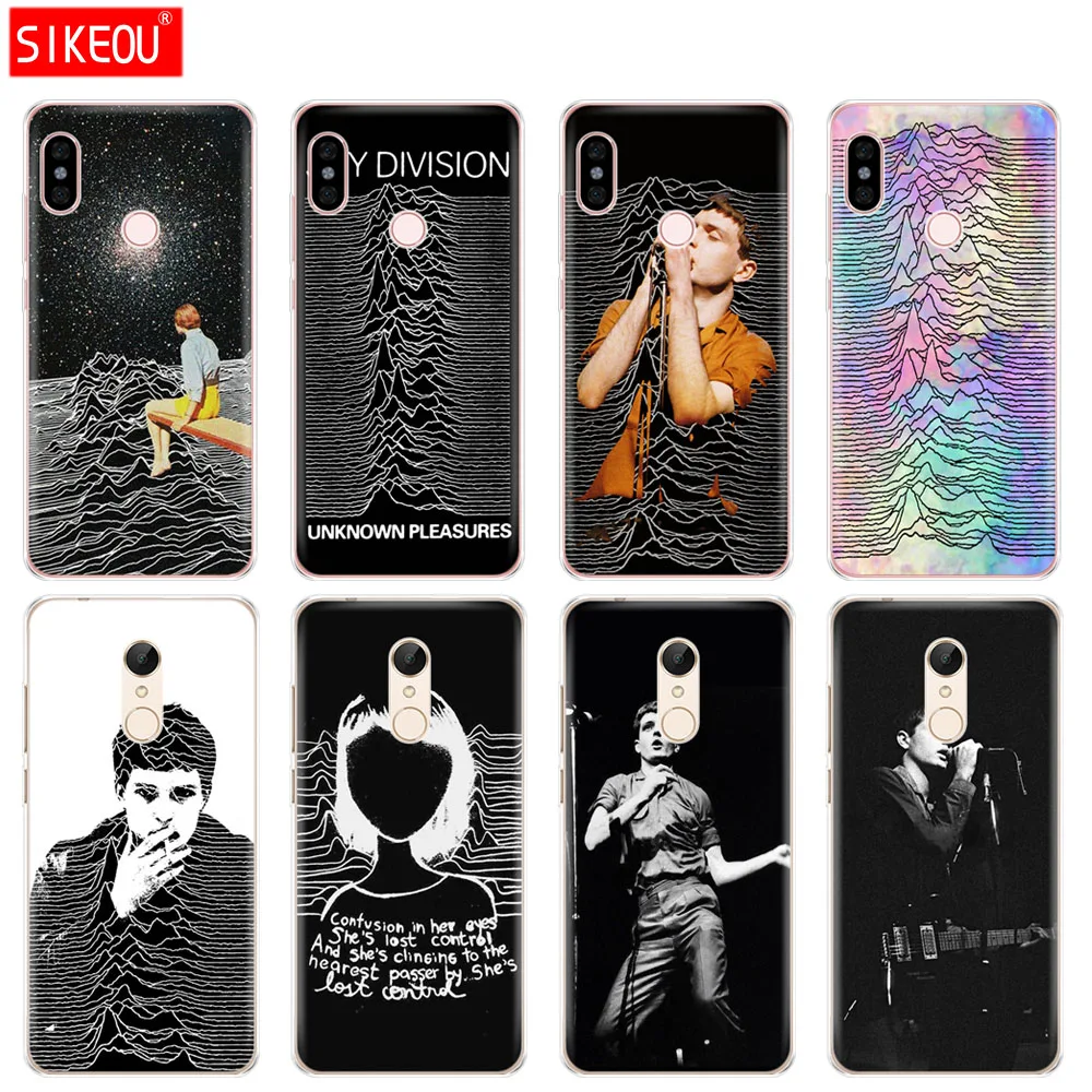 

Silicone Cover phone Case for Xiaomi redmi 5 4 1 1s 2 3 3s pro PLUS redmi note 4 4X 4A 5A joy division