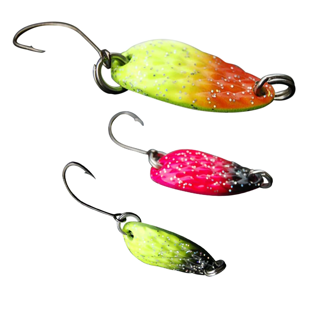 New 1PCS 3cm 3g Sequins Spinner Spoon Fishing Lure Bait Fishing Tackle