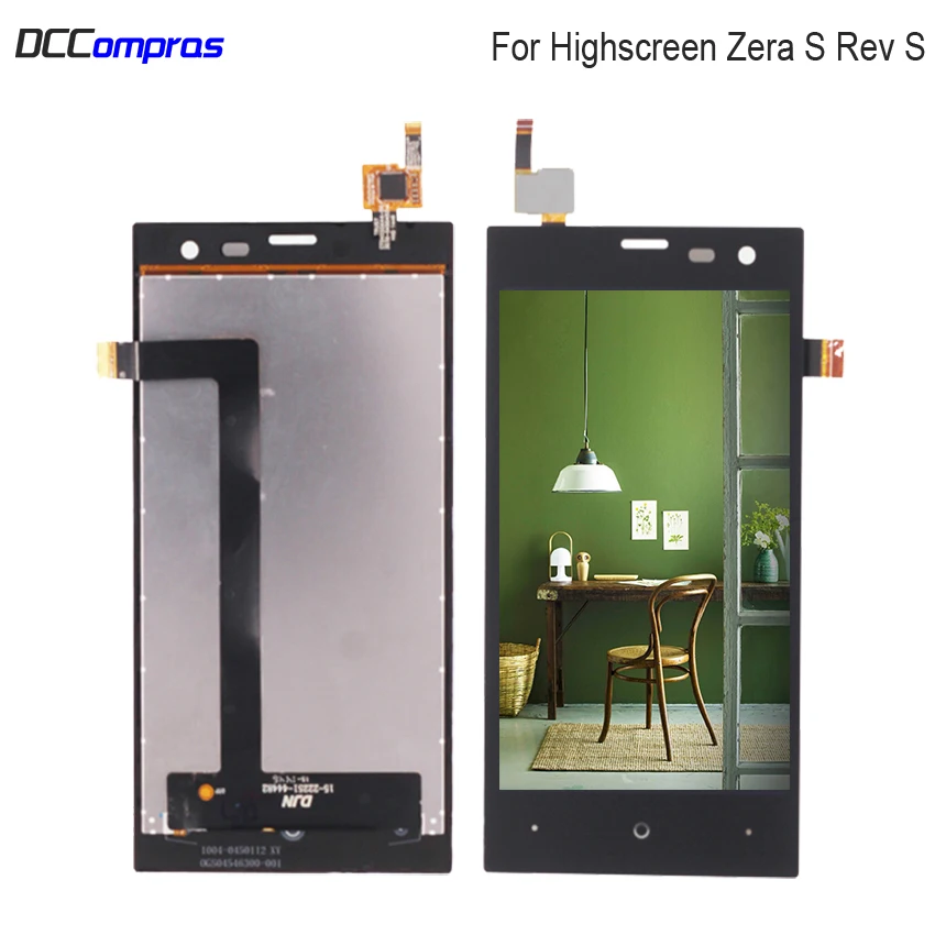 

For Highscreen Zera S (rev.S) LCD Display Touch Screen Digitizer Sensor For Highscreen Zera S Display Screen LCD Phone Parts