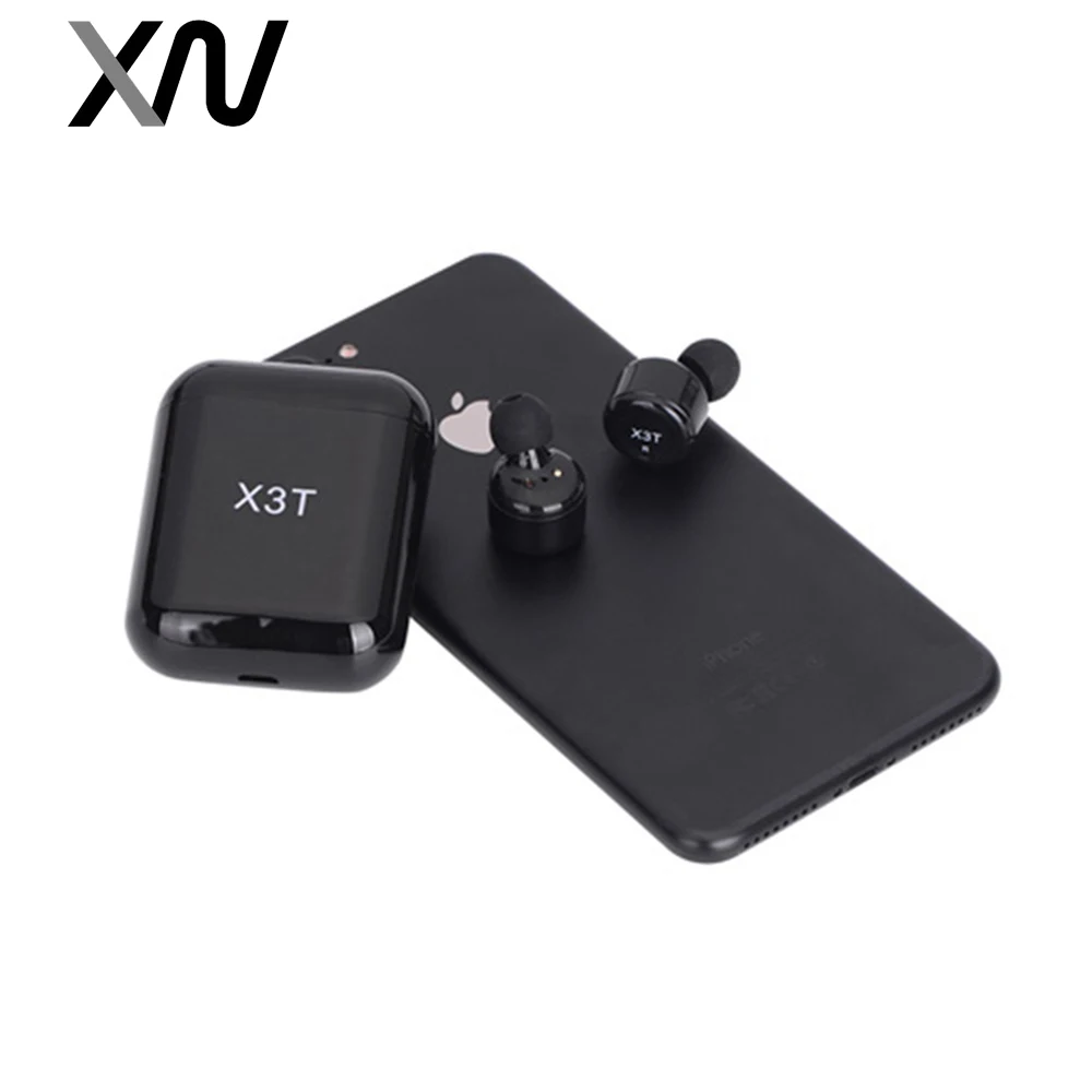 

XIAOWU X3T Wireless Bluetooth 4.2 Earphone Stereo Mini Portable Earbuds In Ear Touch for iPhone Samsung MI6