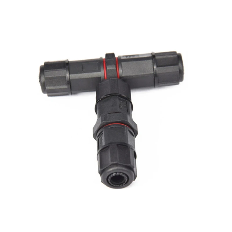 

T-shape Cable Sleeve IP68 Waterproof 3-pole Connector for Underground Cable Socket _WK