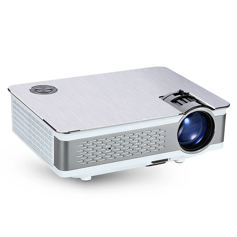 Marca AUN 1920*1080 proyector ¡3.800 lúmenes AKEY5! Full HD proyector Android con WIFI Bluetooth (Opcional AKEY5)