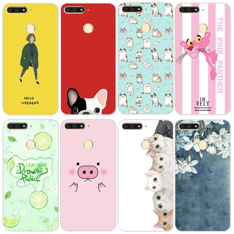 

3D Huawei Y6 Prime 2018 Case Cover Cartoon TPU Huawei Y6 Prime 2018 Phone Cases Silicone Soft y6 prime 2018 Case