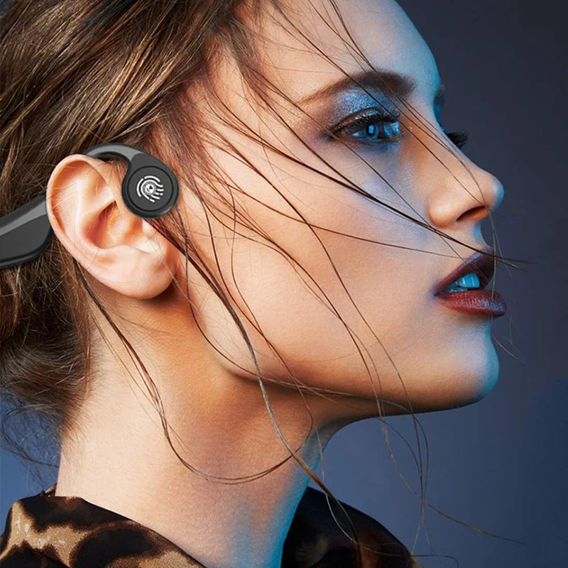 LIMSON Bone Conduction Headphones Wireless Bluetooth Headset Sweatproof Neckband Sports Earphones with Microphone for Running LIMSON Bone Conduction Headphones Wireless Bluetooth Headset Sweatproof Neckband Sports Earphones with Microphone for Running