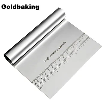 

Cake tools stainless steel scraper cutters rice rolls dough scraper 150*120mm