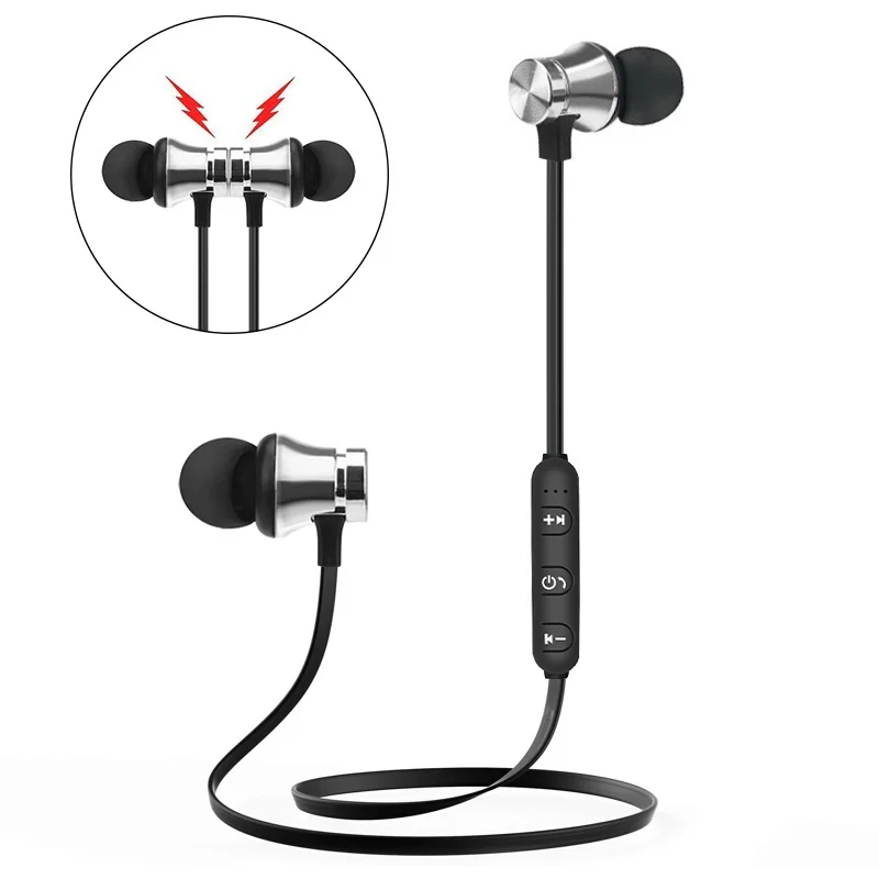 Беспроводные наушники Magnatic Bluetooth наушники спортивные наушники Fone de ouvido для iPhone samsung Xiaomi Ecouteur Auriculares