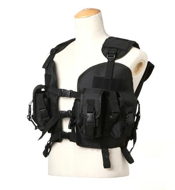 

Wholesale 97 seal Outdoor Tactical Molle Tactical Vest can hold water bladder tactical vest