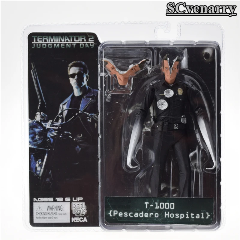 Терминатор 1 шт 7 дюймов/18 см NECA 2 фигурку T-1000 pescadero больница рис игрушки | Игрушки и