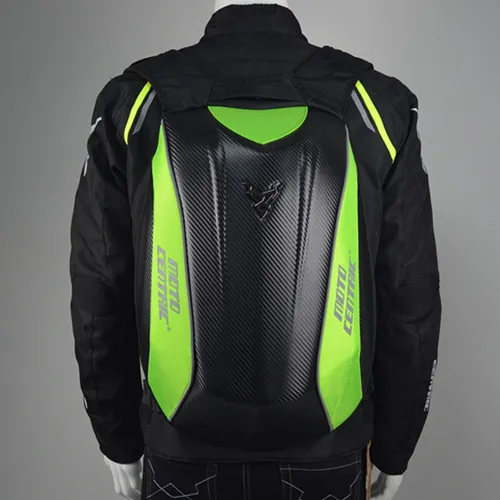Motorcycle Riding Backpack For Yamaha Racing Team Waterproof Carbon Fiber Hard Shell Motorcycle