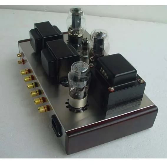 5Z4P+ 6N1+ 6P3P одиночный класс А ламповый усилитель HIFI Amp DIY KIT