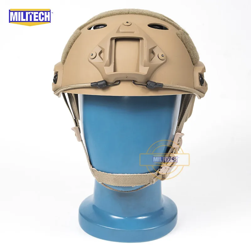 

MILITECH FAST CB PJ Carbon Style Vented Airsoft Tactical Helmet Ops Core Style High Cut Training Helmet Ballistic Style Helmet.