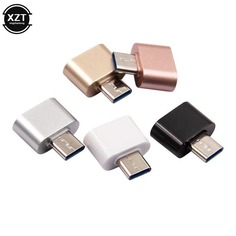 USB 3,0 type-C OTG кабель адаптер type C USB-C OTG конвертер для Xiaomi Mi5 Mi6 huawei samsung мышь клавиатура USB диск флэш