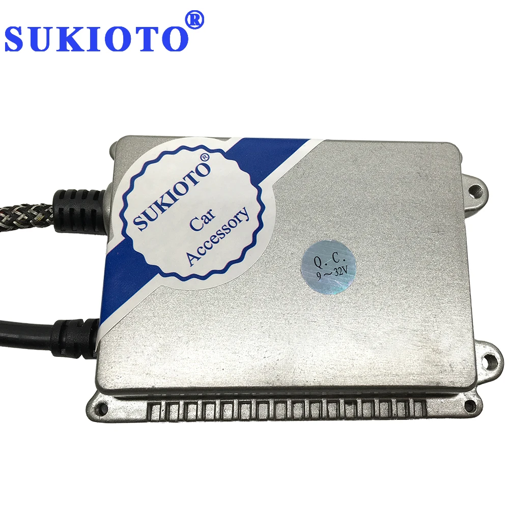 SUKIOTO 35W 55W CANBUS HID KIT D1S 6000K 5000K 4300K Xenon D3S 8000K D1R D3R Fast Bright HID Headlight Bulbs Conversion Kit (1)