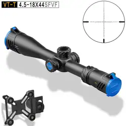 DISCOVERY VT-T 4,5-18X44SFVF FFP Riflescopes Long Distance Тактический оружейный прицел военный оптический прицел с адаптером для мобильного телефона