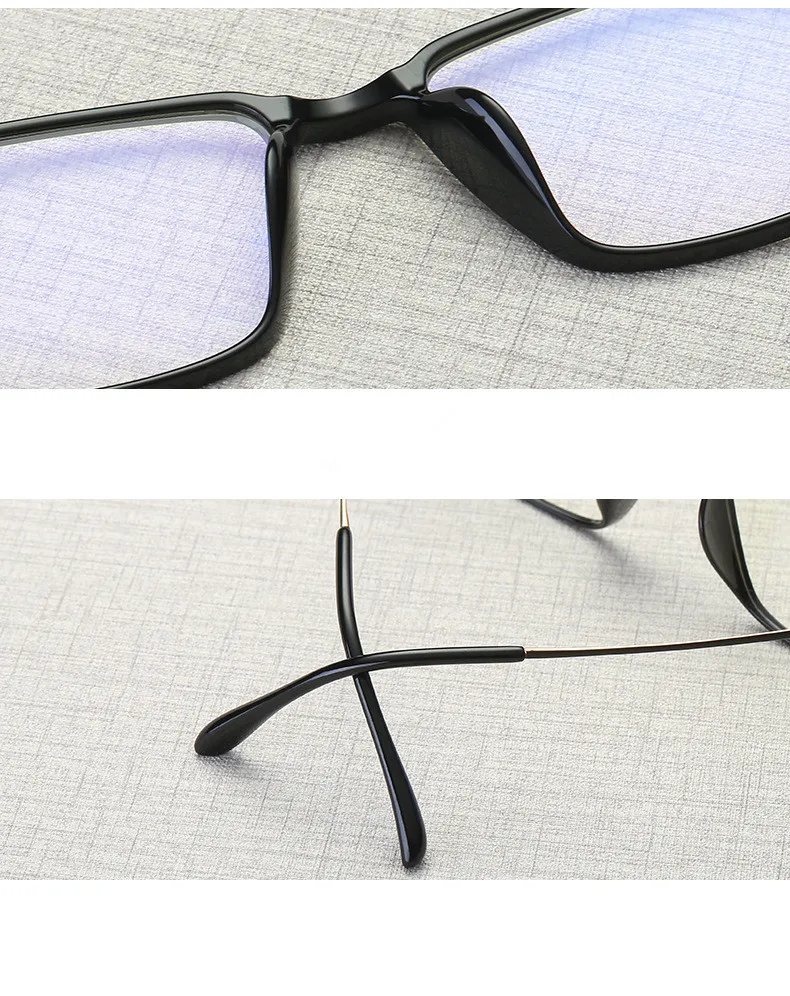 Взрыв мужской бутик бизнес плоское зеркало простой квадратный близорукость TR90 оправа женский для чтения компьютер оптические очки рамки