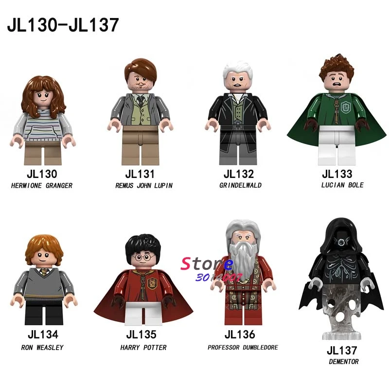 

Single Building Blocks lovegood Remus John Lupin Gringelwald Flitwick Wood Queenie Goldstein Tina toys for children