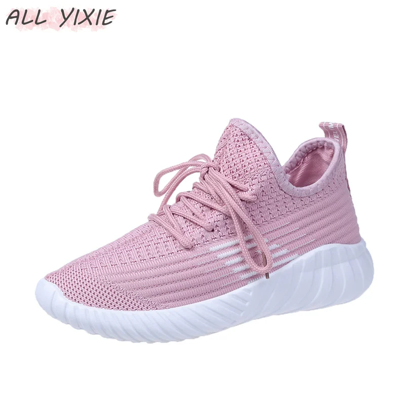 Все YIXIE 2019 Новые Модные дышащие женские кроссовки с вулканизированной подошвой