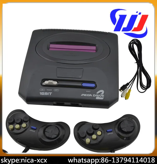 New Arrival!!!!PAL version EU plug Game Consoles for Sega MD2 MD 2 TV