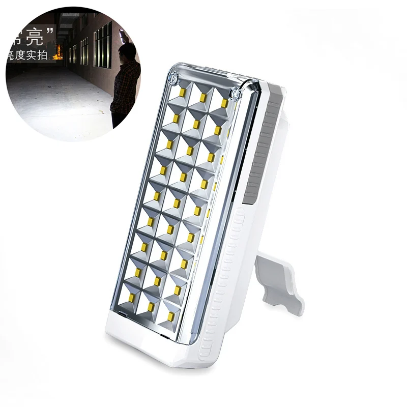 Светодиодный аварийный светильник супер яркий перезаряжаемый|rechargeable emergency
