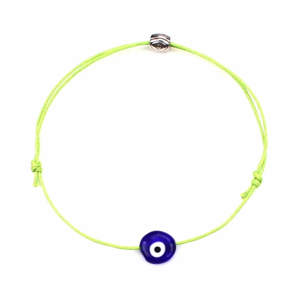 Браслеты Wish Card Lucky Evil Eye для женщин и мужчин красная веревка ручной работы
