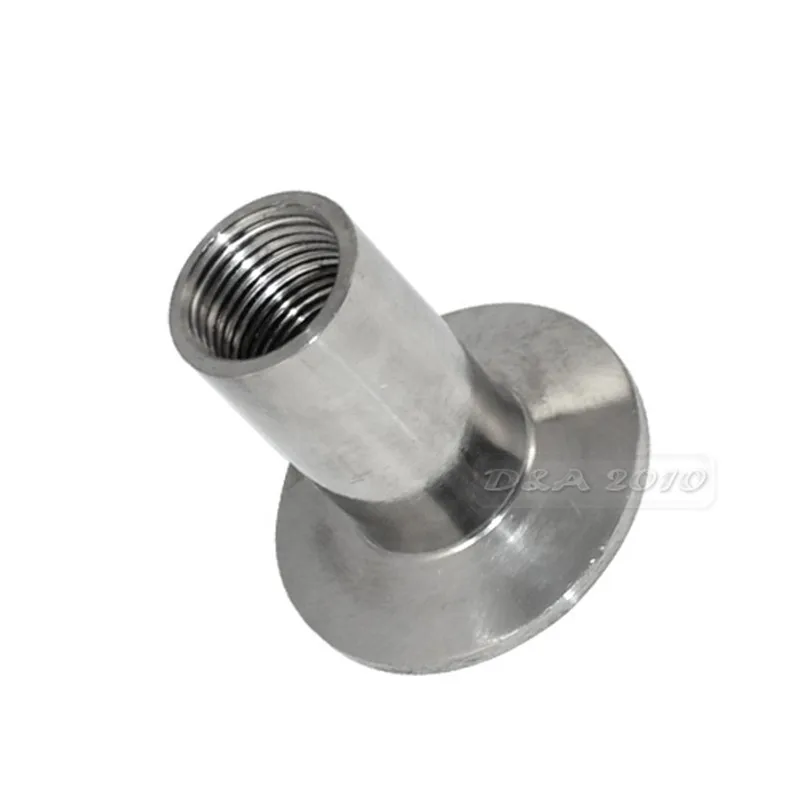 MEGAIRON BSPT 1/2 &quotDN15 санитарный женский фитинг для труб с зажимным кольцом сварки