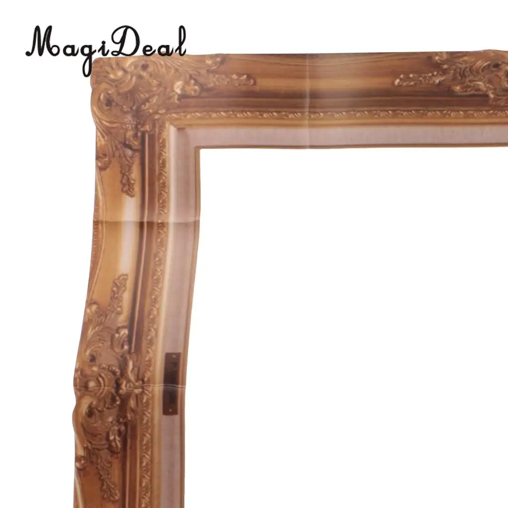 MagiDeal 1Pc Vintage Photo Booth Prop Frame Background for Wedding Birthday  Graduation Christmas Party Item 2/ Item 1 Two Sizes