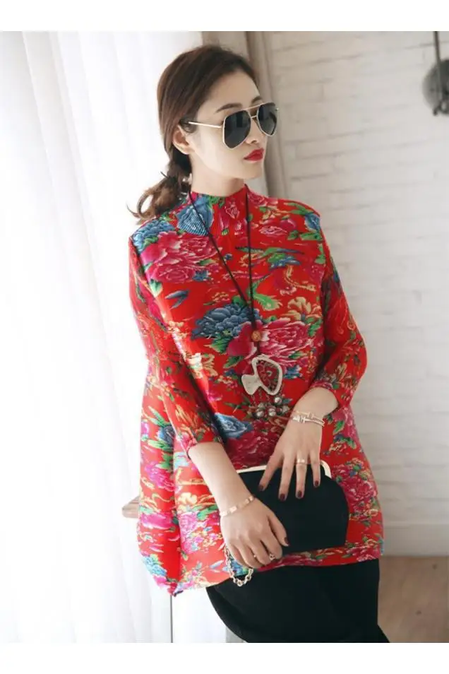 New Miyake Pleated A-shaped Medium-length Tshirt