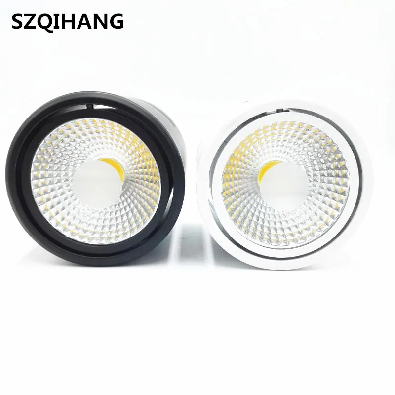 

10W/15W/20W COB Led downlight Dimmable Surface Mounted Ceiling Spot light AC110V AC220V Ceiling lamp