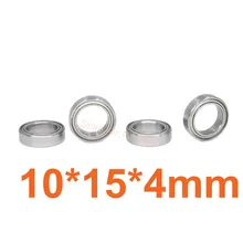 HSP 86693 286068B Parts Ball Bearing Axle 10x15x4mm 02138 For 1 10 1 16 RC Cars