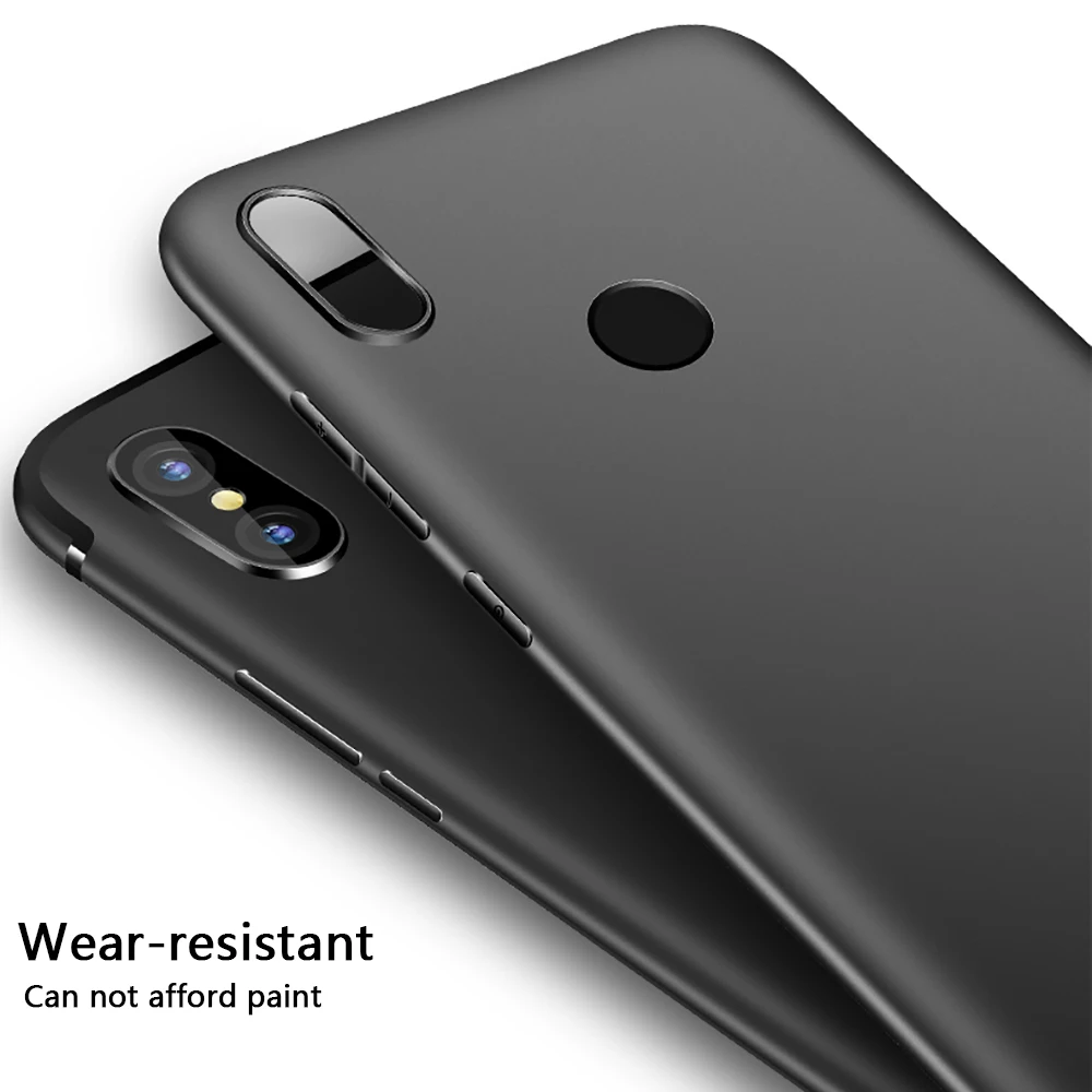 لينة حالة ل شياو mi mi ماكس 3 حالة TPU السيليكون جاهزة ماتي الوفير للصدمات حامي الغطاء الخلفي حالة ل شياو mi mi ماكس 3 حالة