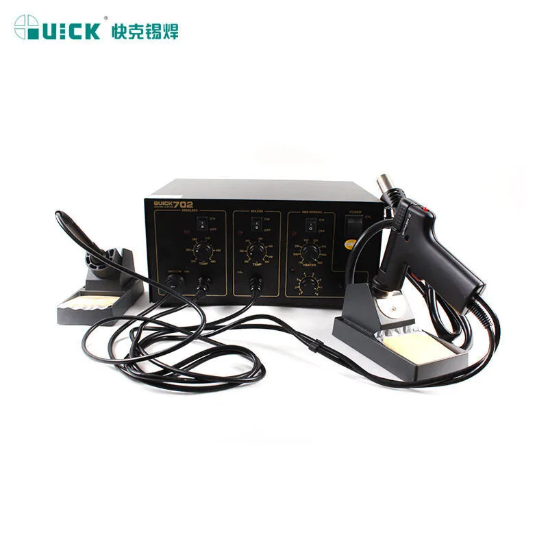 Многофункциональная система для Ремонта Трещин QUICK 702 ESD паяльник + пистолет