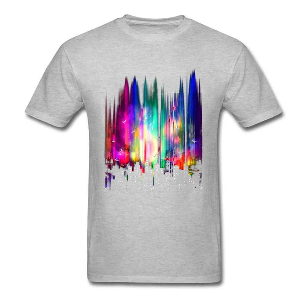 Feel Without Gravity Cotton Fabric Tops & Tees for Men Normal Tshirts Customized Designer Round Collar T-shirts Short Sleeve Feel Without Gravity grey