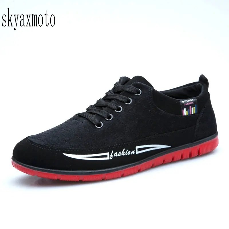 

2018 Spring Autumn New Style Men Casual Shoes Lace Up Breathable Comfortable Men Shoes Sapatos Masculino Fast Free Shipping