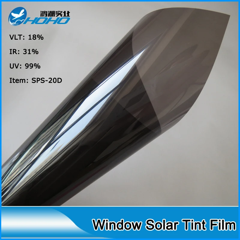 Best Performance 20(VLT) Transmittance Low reflective car window solar film sun shade film for