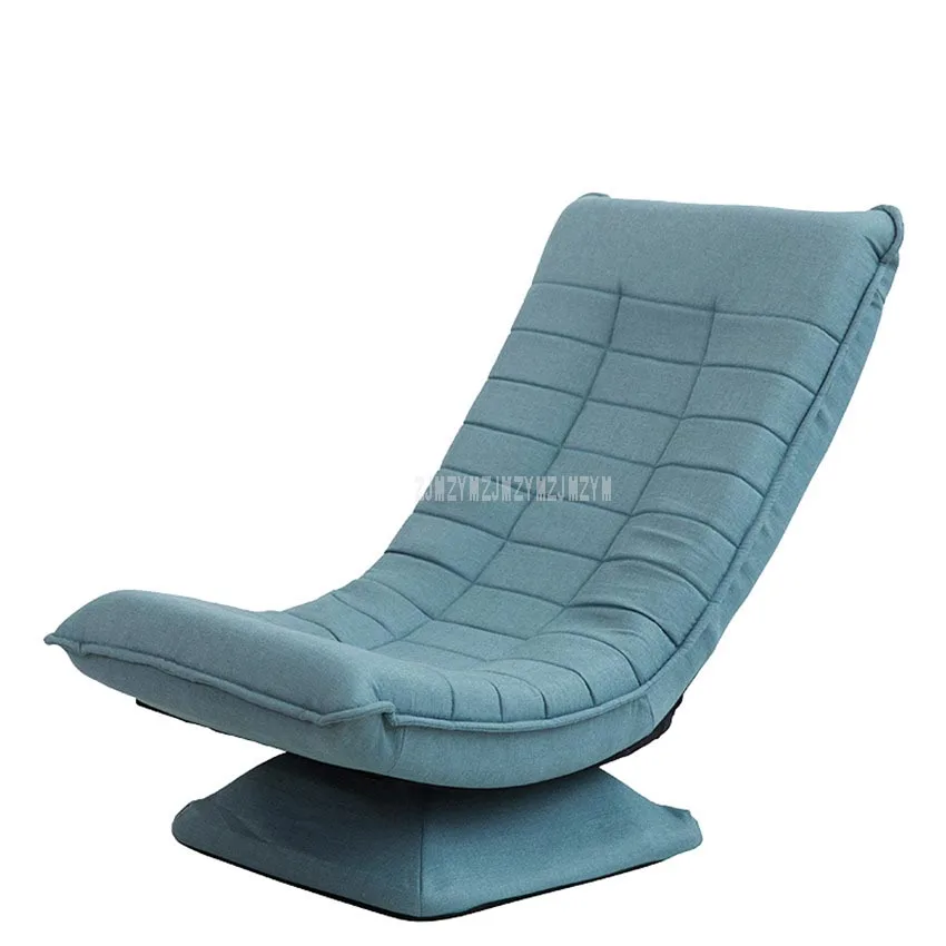 360 градусов вращающийся Регулируемый один диван ленивый шезлонг, комфортное кресло для чтения гостиной спальни складной мягкий стул для