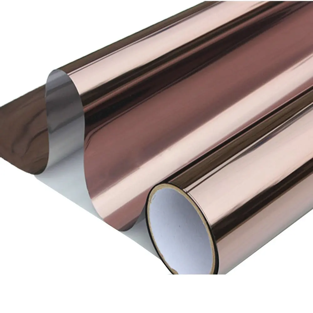 

50x100 Cm UV Blocking Window Film Heat Control One Way Glass Tint for Home | Mirror Reflective Effect | Privacy Protection