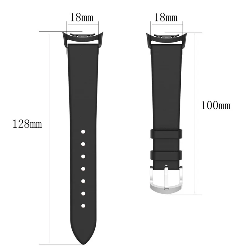 Genuine Leather Watch Strap Bracelet Wristband Replacement Watch Band ForSamsung Gear Fit2Fit 2 Pro SM-R360SM-R365 40NT21 (1)