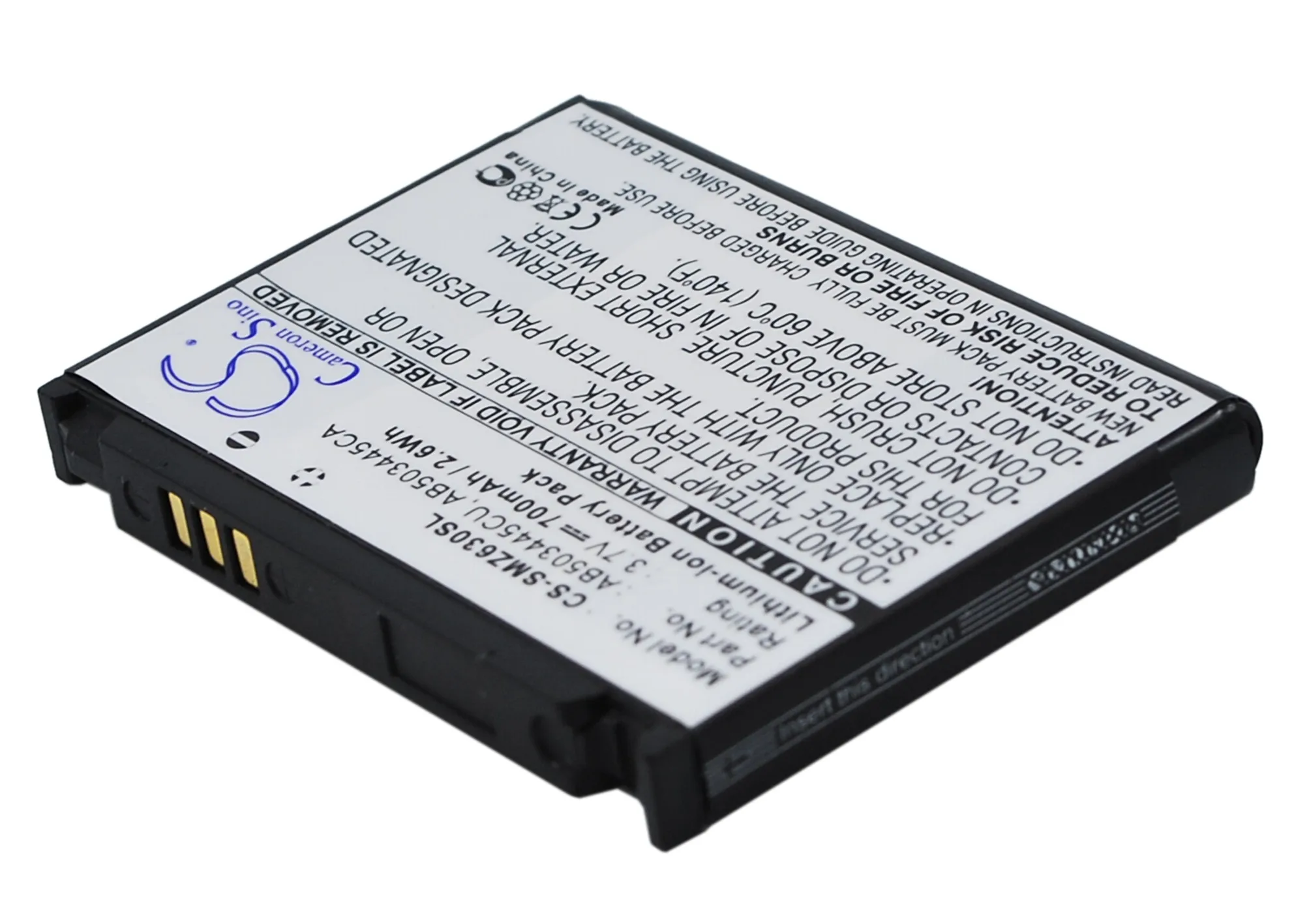 Кэмерон Sino 700 мАч батарея AB503445CA, AB503445CU для samsung SCH-B540, W2700, P520, P528, T629, Z540, SGH-Z540v, SGH-Z630, SPH-W2700