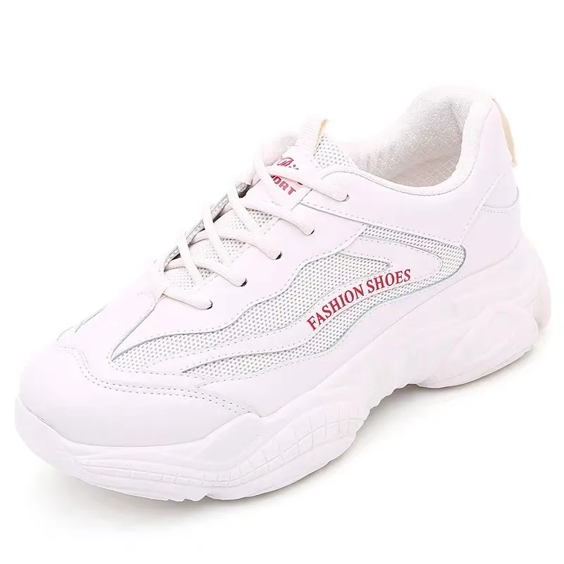 

New Women Casual Shoes Mesh Comfortable breathable Platform Woman Sneakers Ladies Trainers chaussure