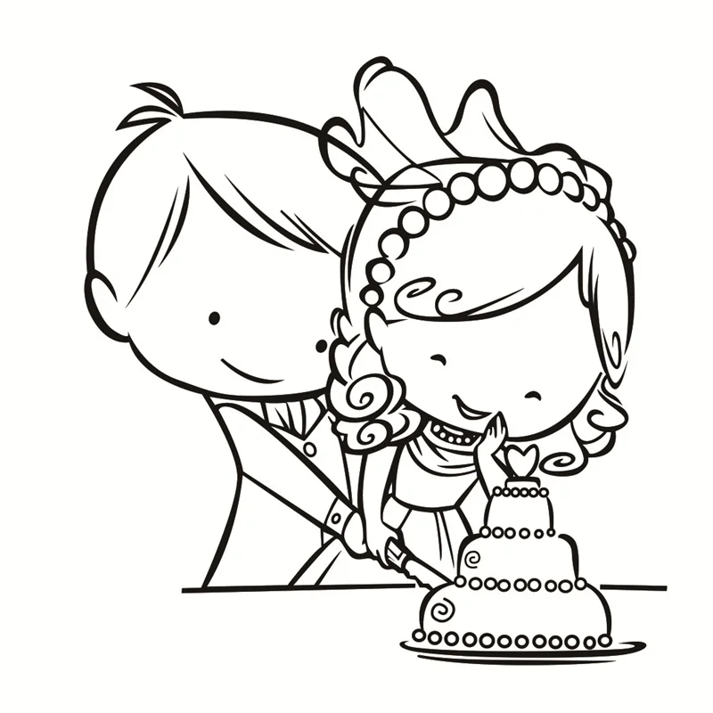 

Cake Transparent Clear Silicone Stamps and metal cutting dies Seal for DIY scrapbooking/photo album Decorative