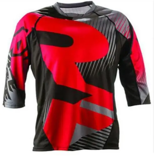 

Quick Dry Bike Jersey Mountain Bike Offroad Mountain Bike DH Motorcycle Jersey Jersey Motocross Biker Jersey