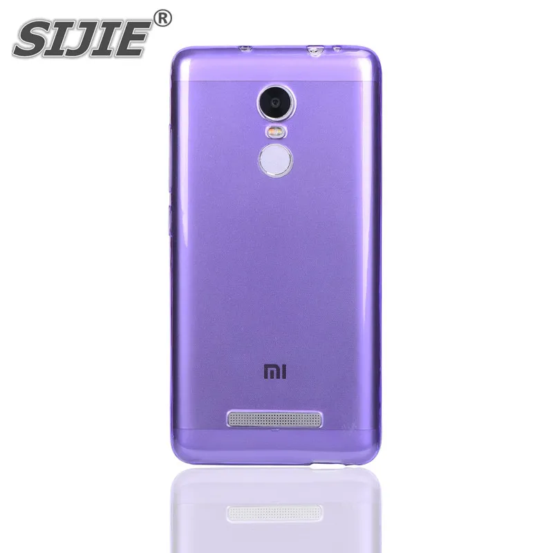 SIJIE ТПУ чехлы для Xiaomi Редми Примечание 3 PRO SE Официальной Глобальной международной