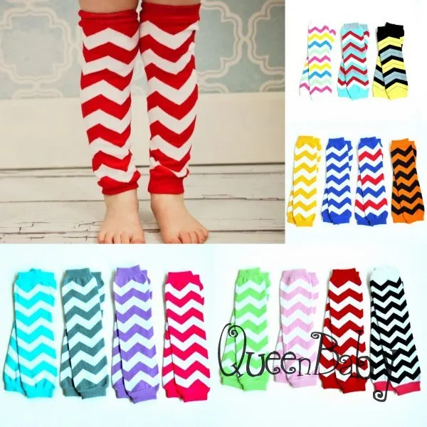 Girls leg warmers Autumn Winter Chevron legwarmers Zig Zag leg warmer