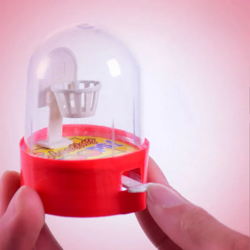 

Baby Toys 1Pcs 6 * 4cm Mini Pocket Game Anti-Stress Vent Toy Finger Basketball Shooting Machine Finger Toy Kids Toy Room Decor
