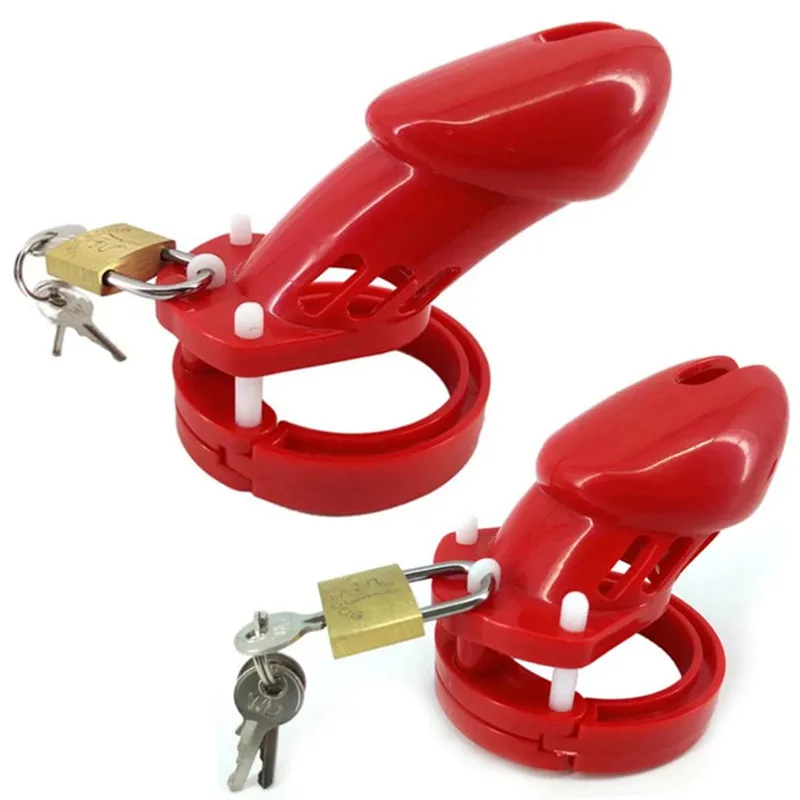 Preise Rot CB6000 CB6000S Männlichen Keuschheit Käfig mit 5 Größe Penis Ring Cock Käfige Keuschheit Schloss Penis Extender Erwachsene Spielzeug für männer G7 3 7