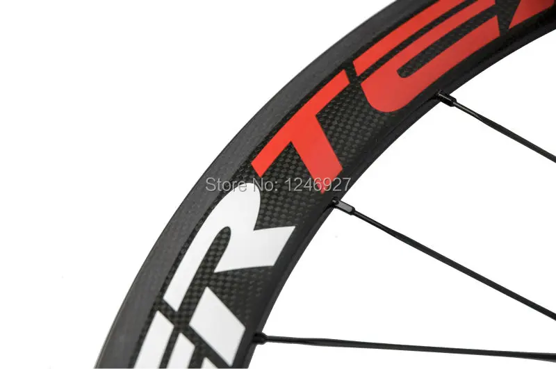 racing bike clincher carbon wheels