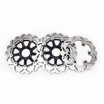 

BIKINGBOY Full Sets Front Rear Brake Discs Disks Rotors For Yamaha FZ 750 Genesis 1989 1990 1991 1992 89 90 91 92