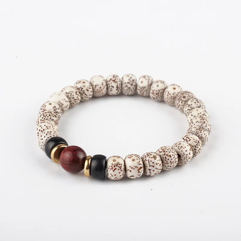 7*9mm Natural Xingyue Bodhi Seed Buddha prayer bead Bracelet Buddhist