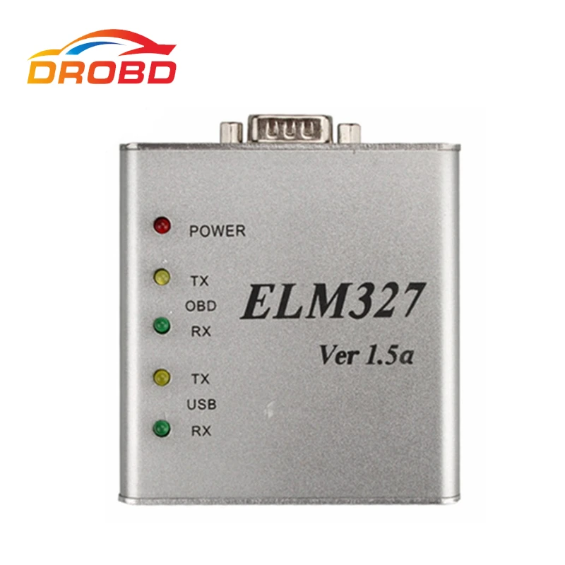 ELM327 V1.5 USB металлический алюминиевый PIC18F2480 и FTDI FT232BL чип OBD2 автоматический диагностический инструмент ELM 327 Al код считыватель сканер V1.5